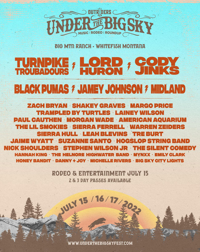 FAQ's • Under the Big Sky